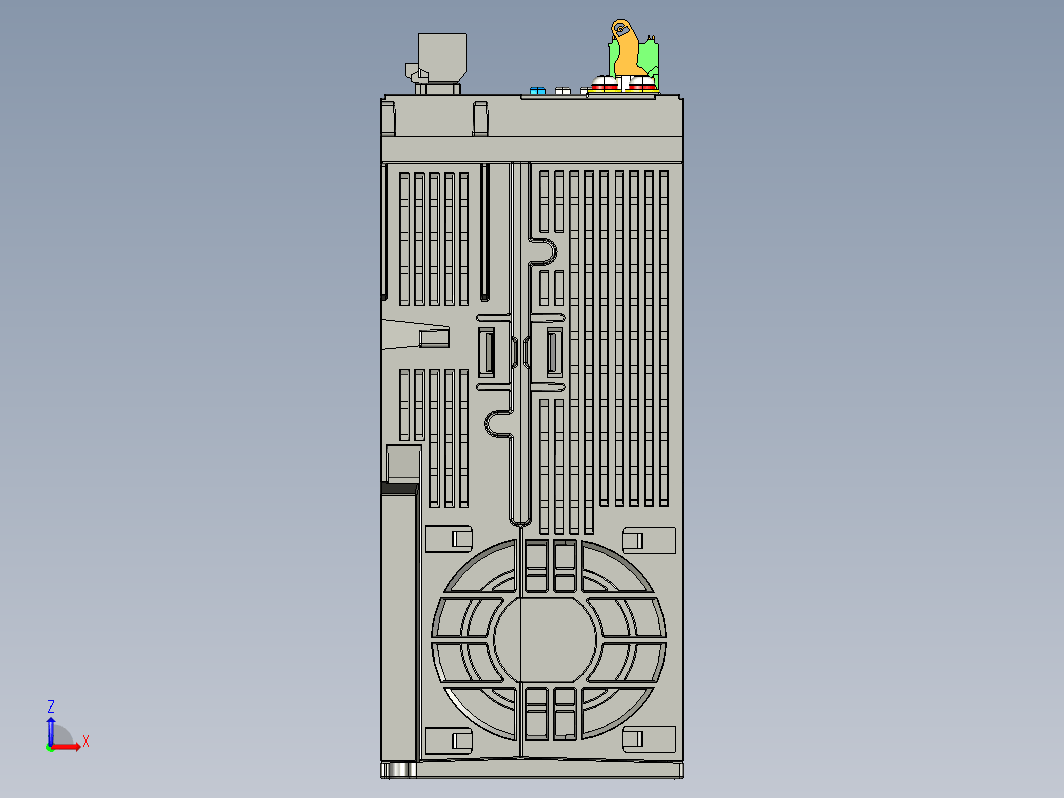 标准型伺服驱动器01052561-WXSTEP_B00（整机3D模型）