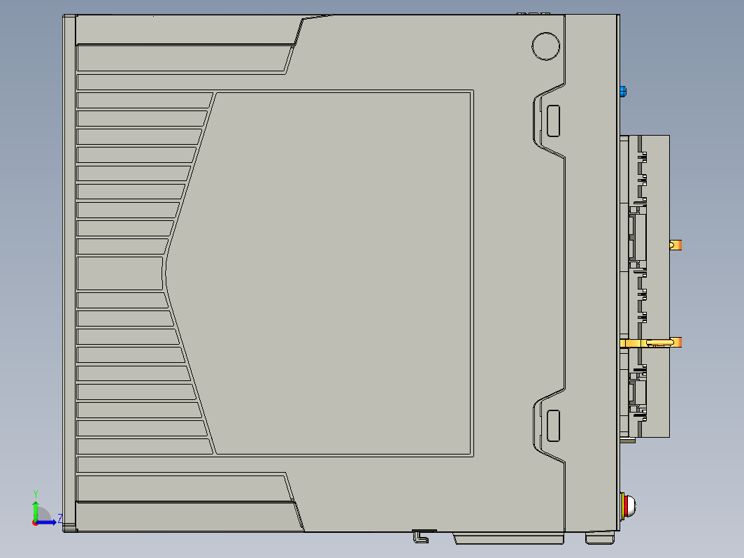 标准型伺服驱动器01052561-WXSTEP_B00（整机3D模型）