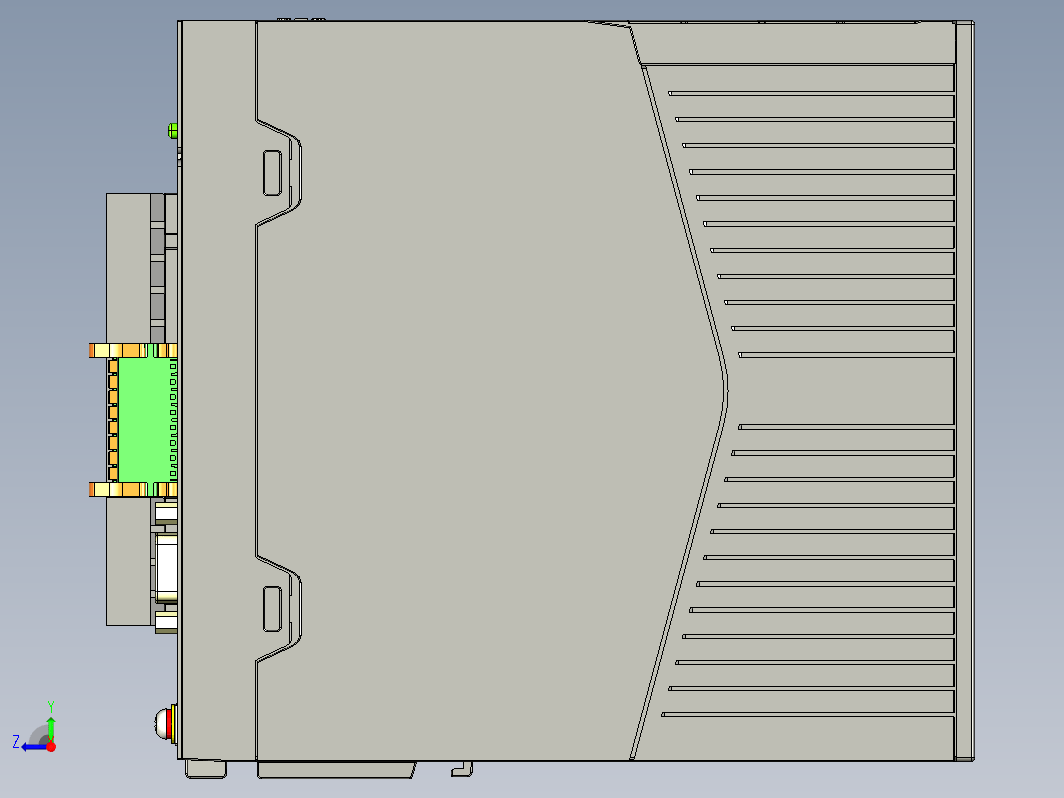 标准型伺服驱动器01052561-WXSTEP_B00（整机3D模型）