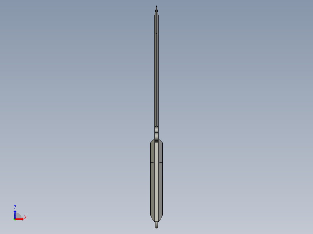 Messer 28短刀模型