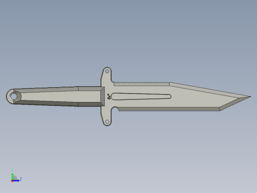 Messer 28短刀模型缩略图