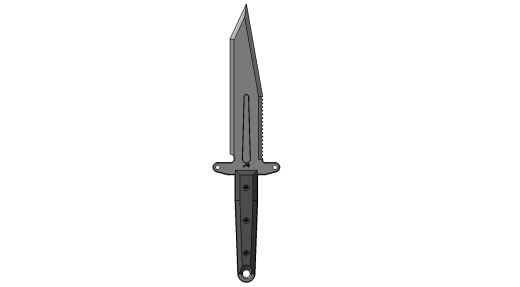 Messer 28短刀模型缩略图