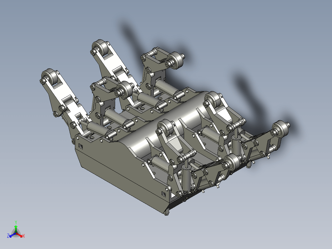 简易八足机器人 octopedal-robot