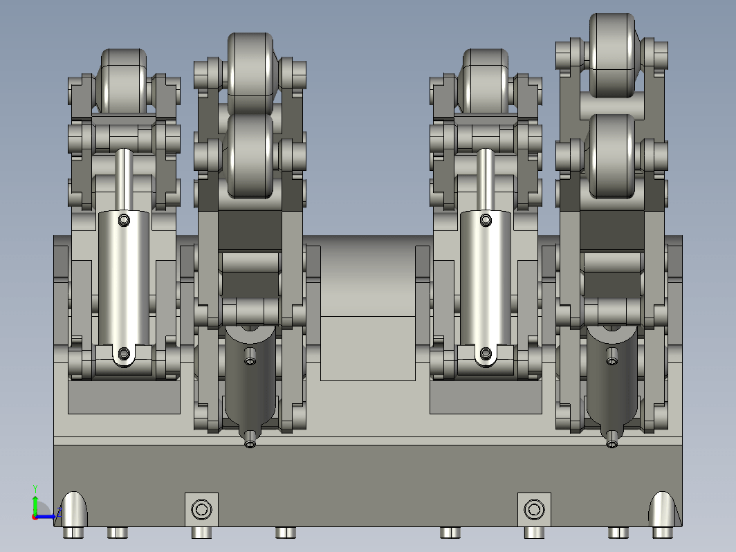 简易八足机器人 octopedal-robot