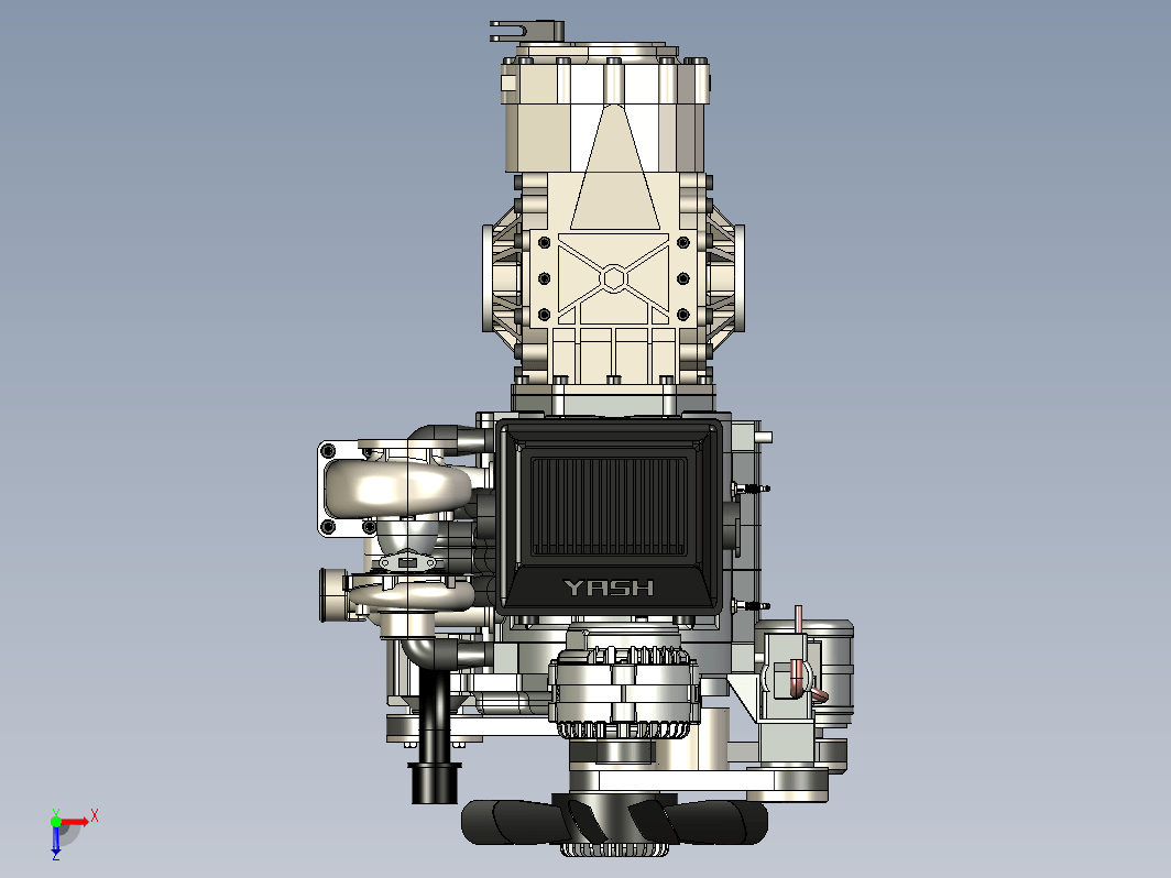 YASH wankel engine汪克尔转子发动机