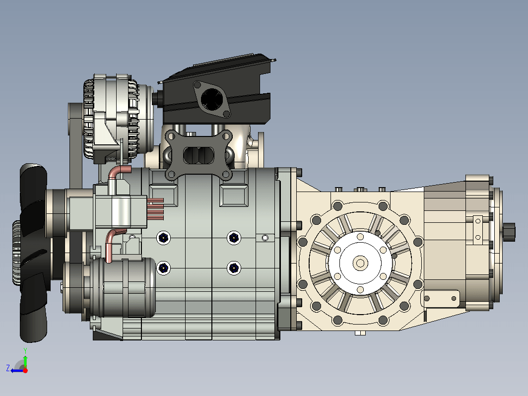 YASH wankel engine汪克尔转子发动机