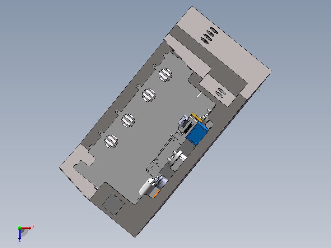 大学生方程式赛车电池箱模型