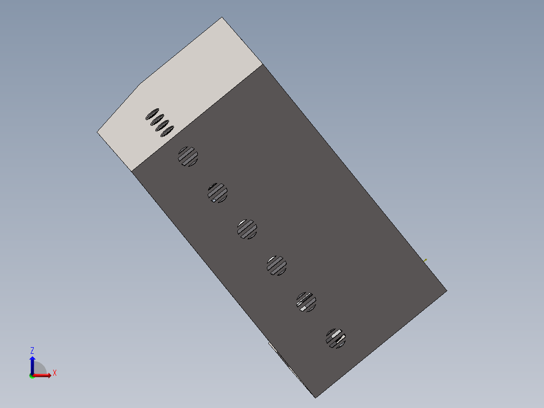 大学生方程式赛车电池箱模型