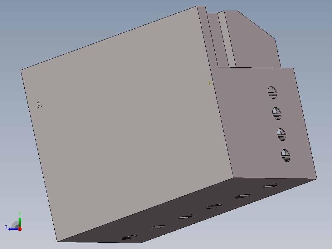 大学生方程式赛车电池箱模型