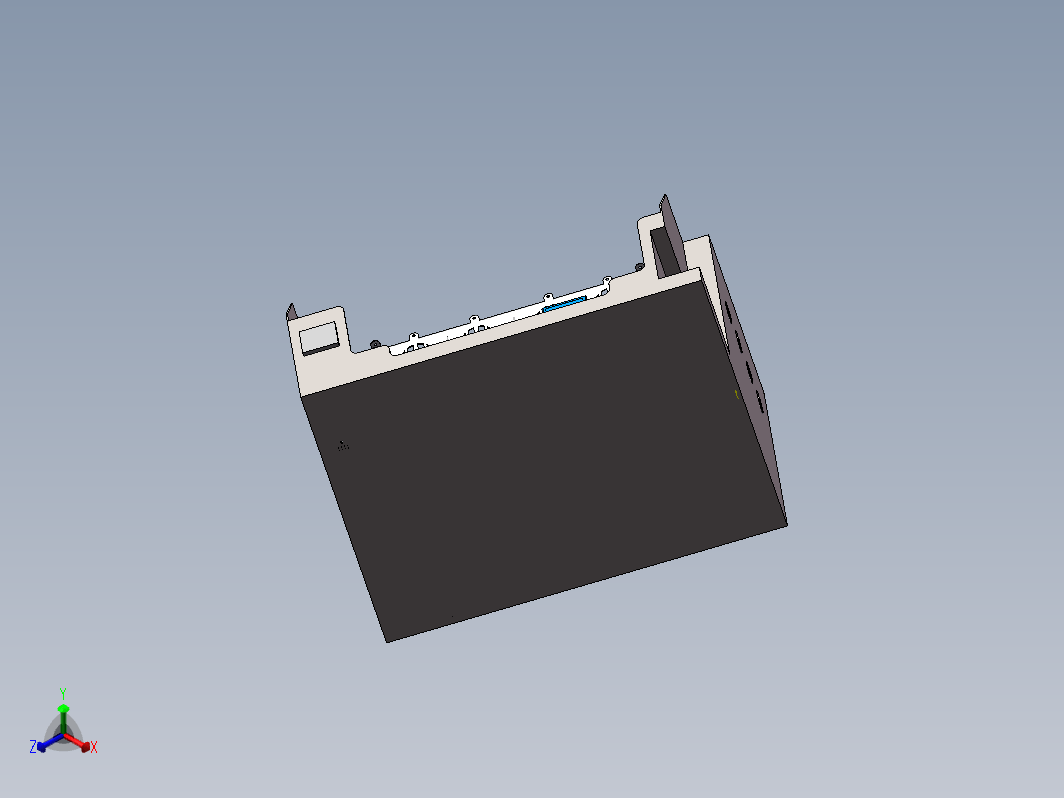 大学生方程式赛车电池箱模型