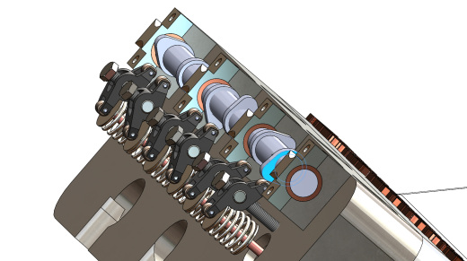 Car Engine汽车发动机简易演示结构缩略图