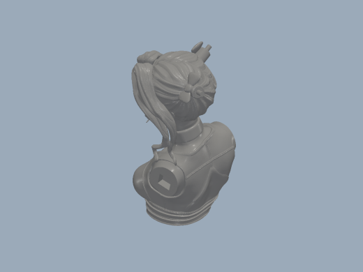 小丑女 Harley 高精度3D打印模型