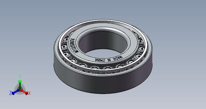 F0133-solidworks圆柱滚子轴承