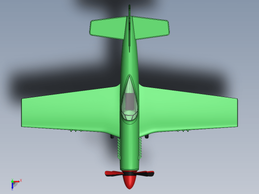 P-51野马战斗机模型3D图纸缩略图