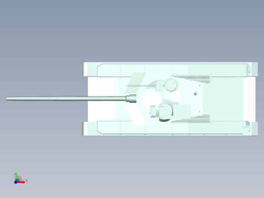 坦克ug建模 3D模型缩略图