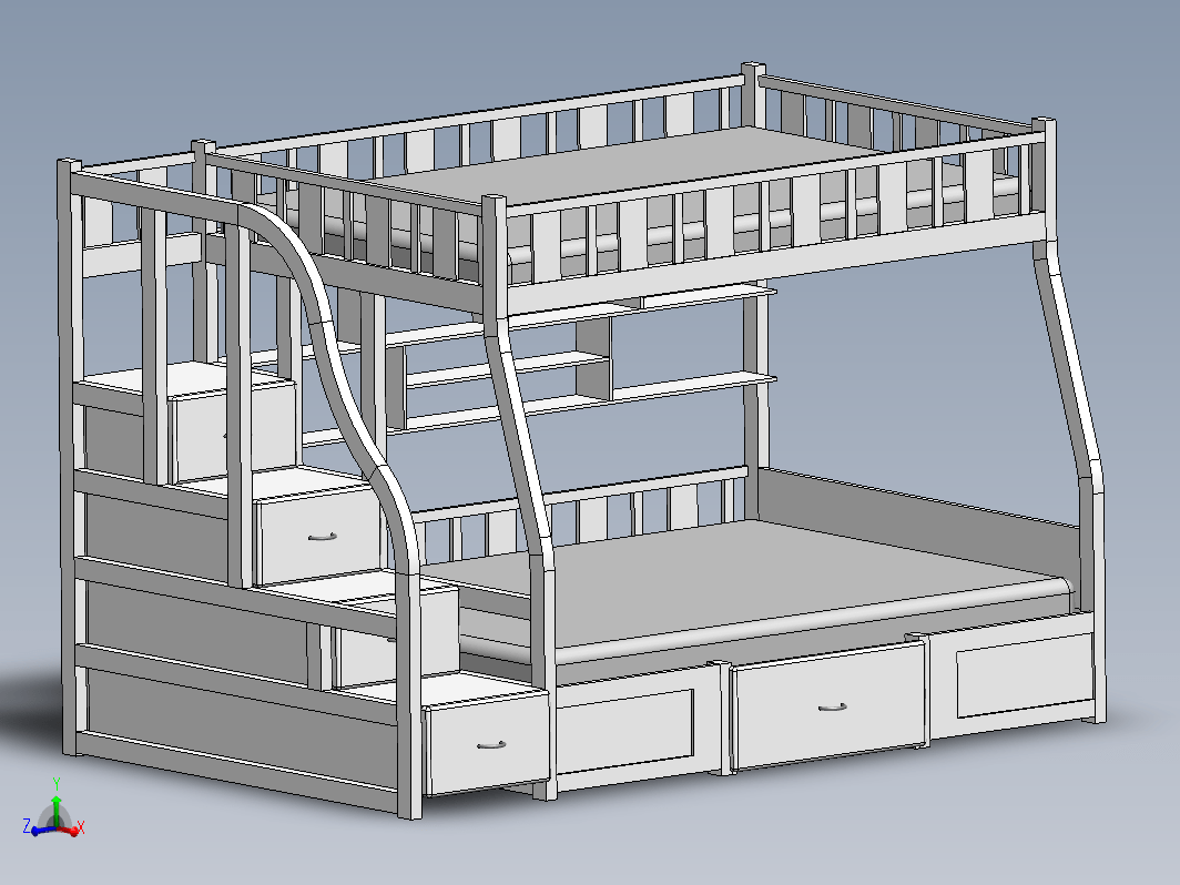 bunk bed双层上下床