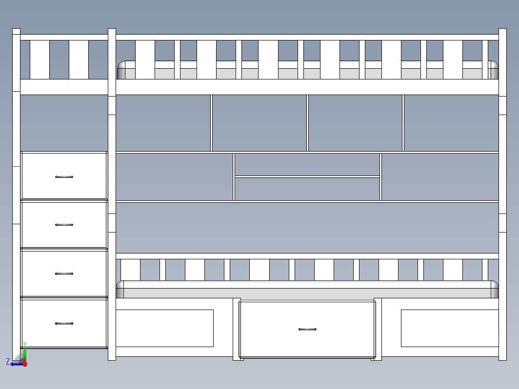 bunk bed双层上下床