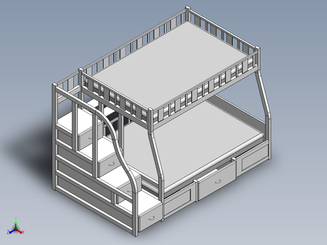 bunk bed双层上下床