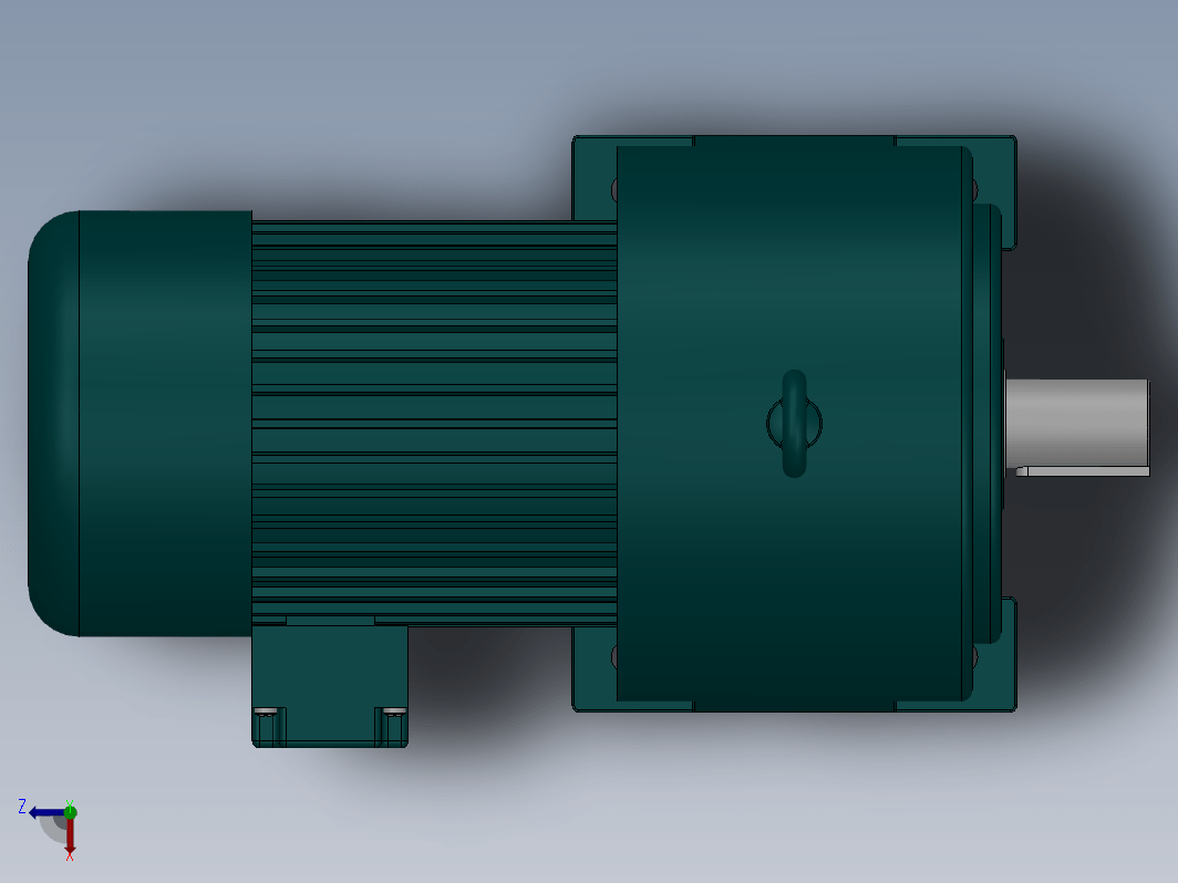 CH-40-1500-35～100卧式三相铝壳(刹车)马达减速机[CH-40-1500-45-G1]