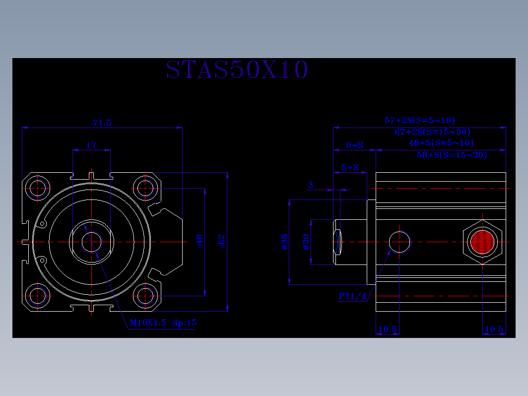 SDA气缸 83-STA-50-SN