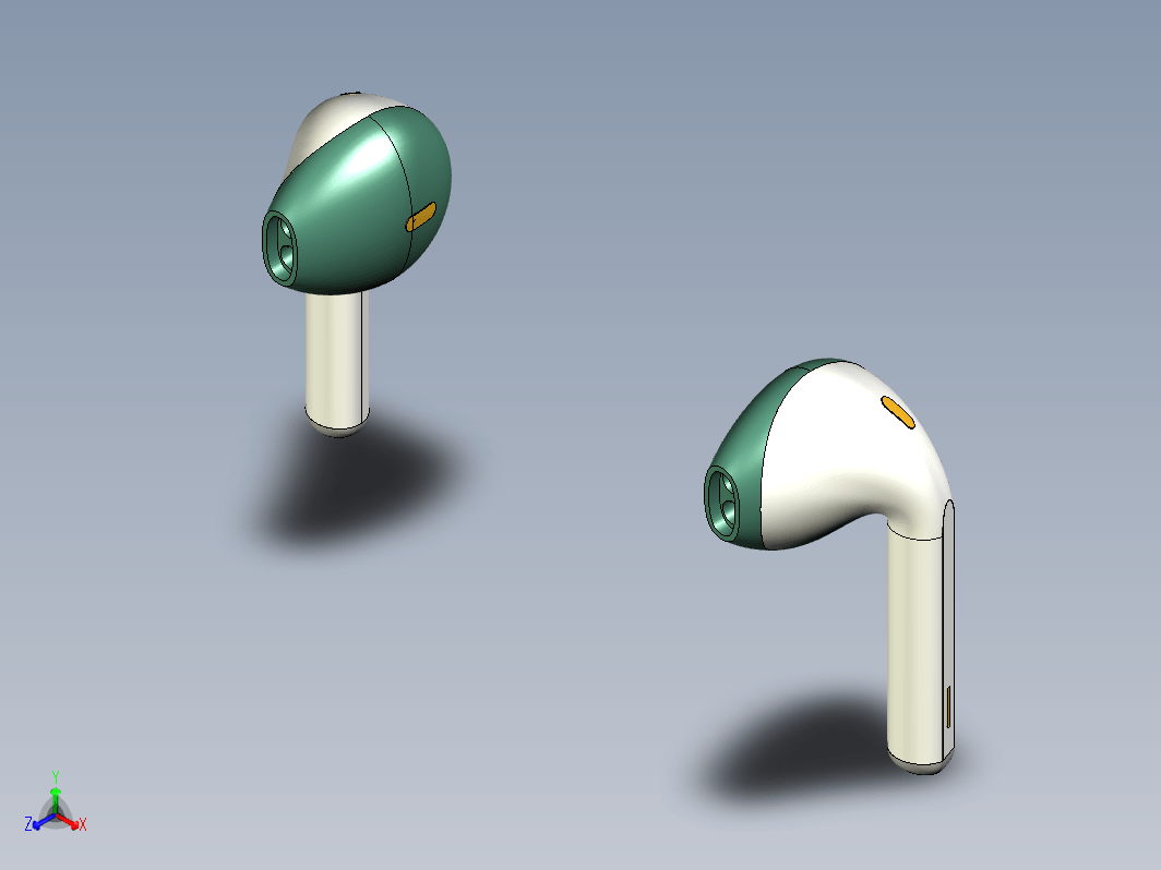 蓝牙耳机设计模型