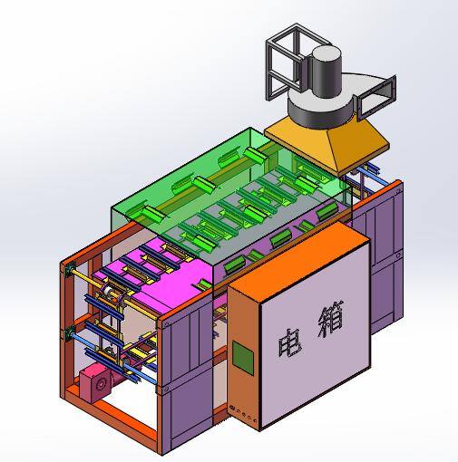 红外线流水线烤箱方案