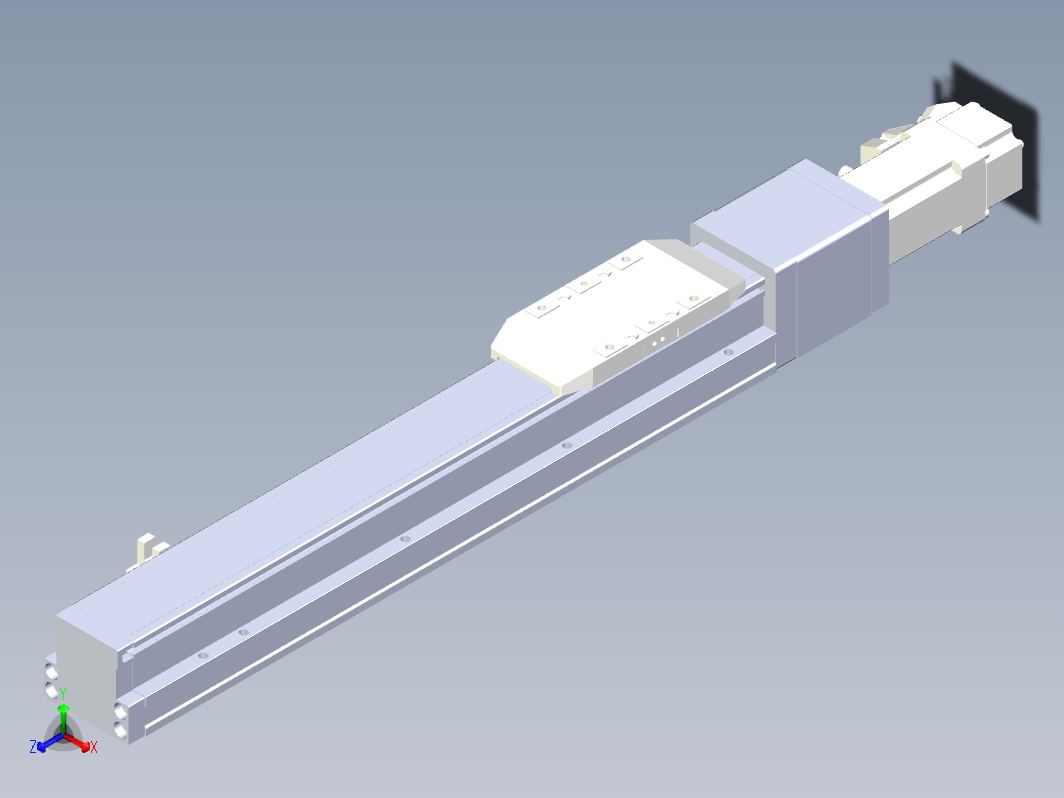 轨道内嵌式螺杆滑台KGH5-250-BC-100W-C4