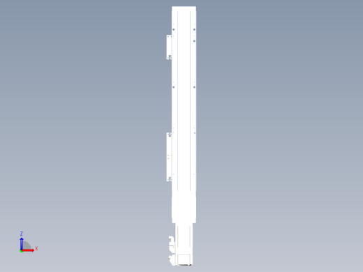 轨道内嵌式螺杆滑台KGH5-250-BC-100W-C4缩略图
