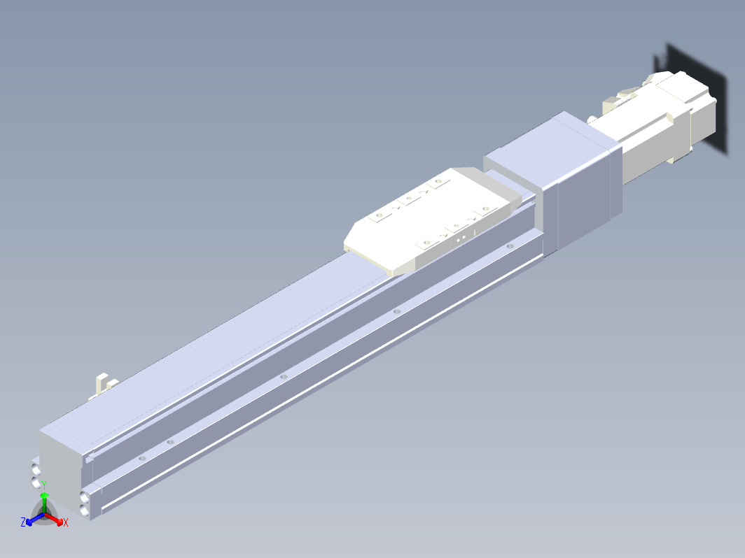 轨道内嵌式螺杆滑台KGH5-250-BC-100W-C4