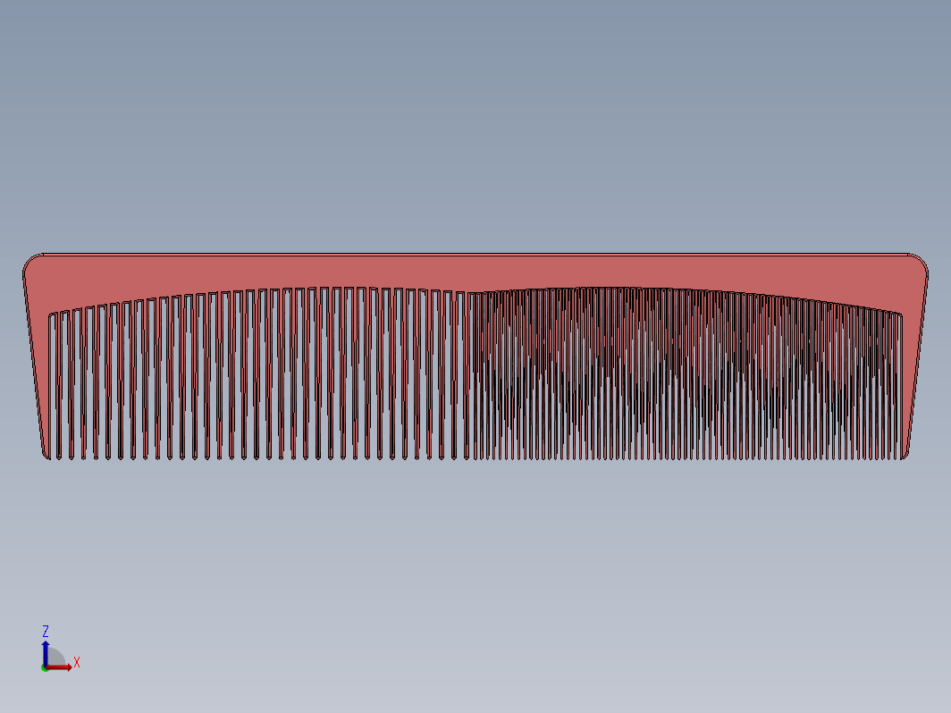 头发梳子模型2