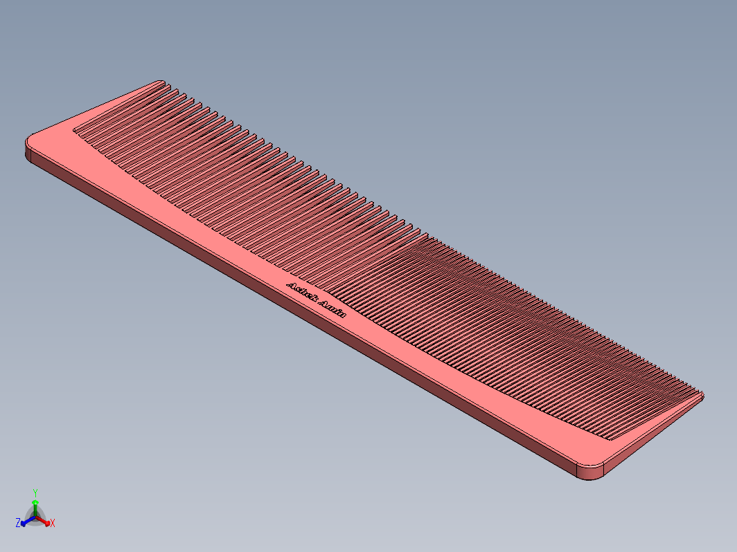 头发梳子模型2