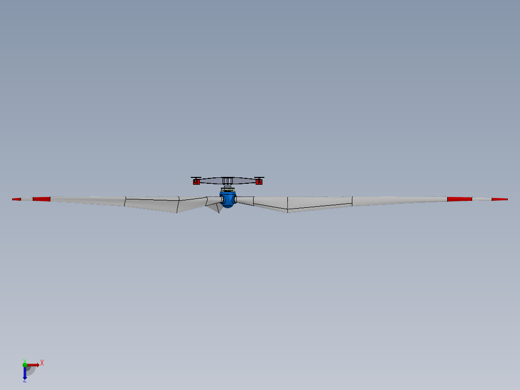 风电叶轮支架模型