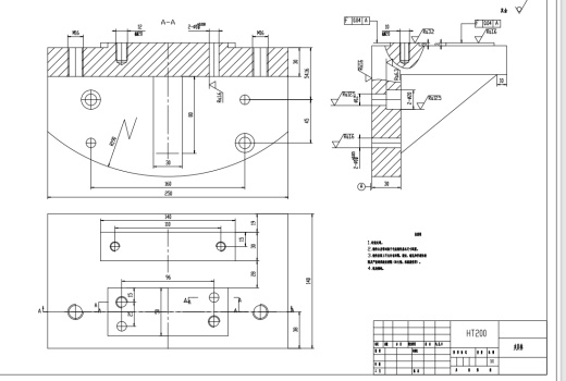 C6132车床I轴法兰盘机械加工工艺及车内孔夹具设计CAD+说明书缩略图
