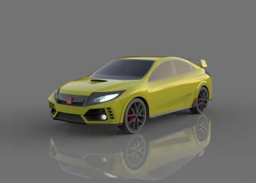 Honda Civic Type-R 2020轿车外壳缩略图