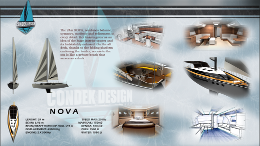 Sailing Yacht NOVA 24米帆船造型缩略图
