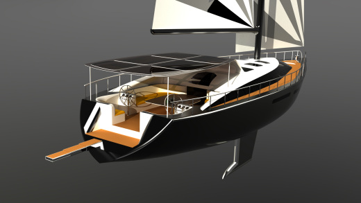 Sailing Yacht NOVA 24米帆船造型缩略图