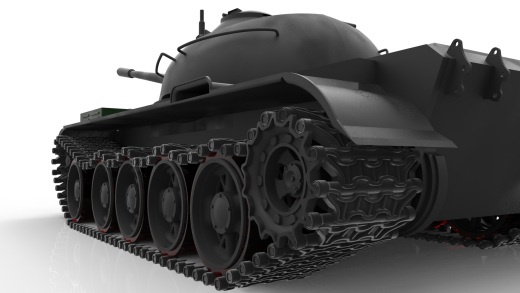 T-55A主战坦克