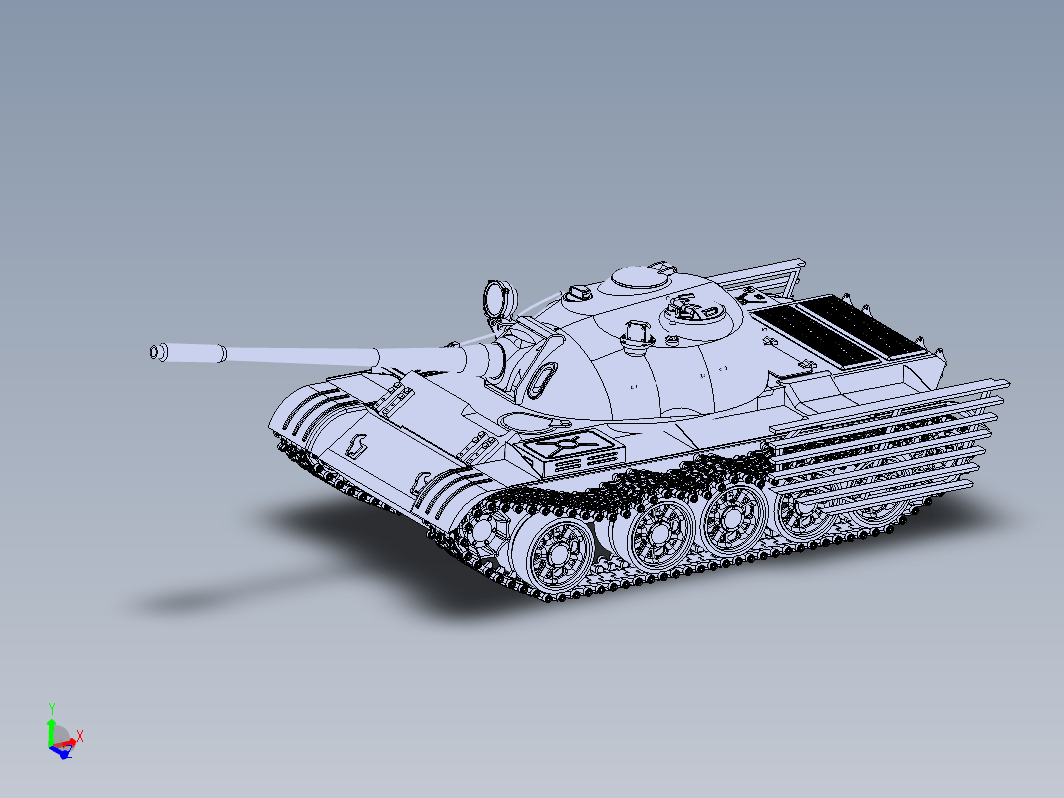 T-55A主战坦克