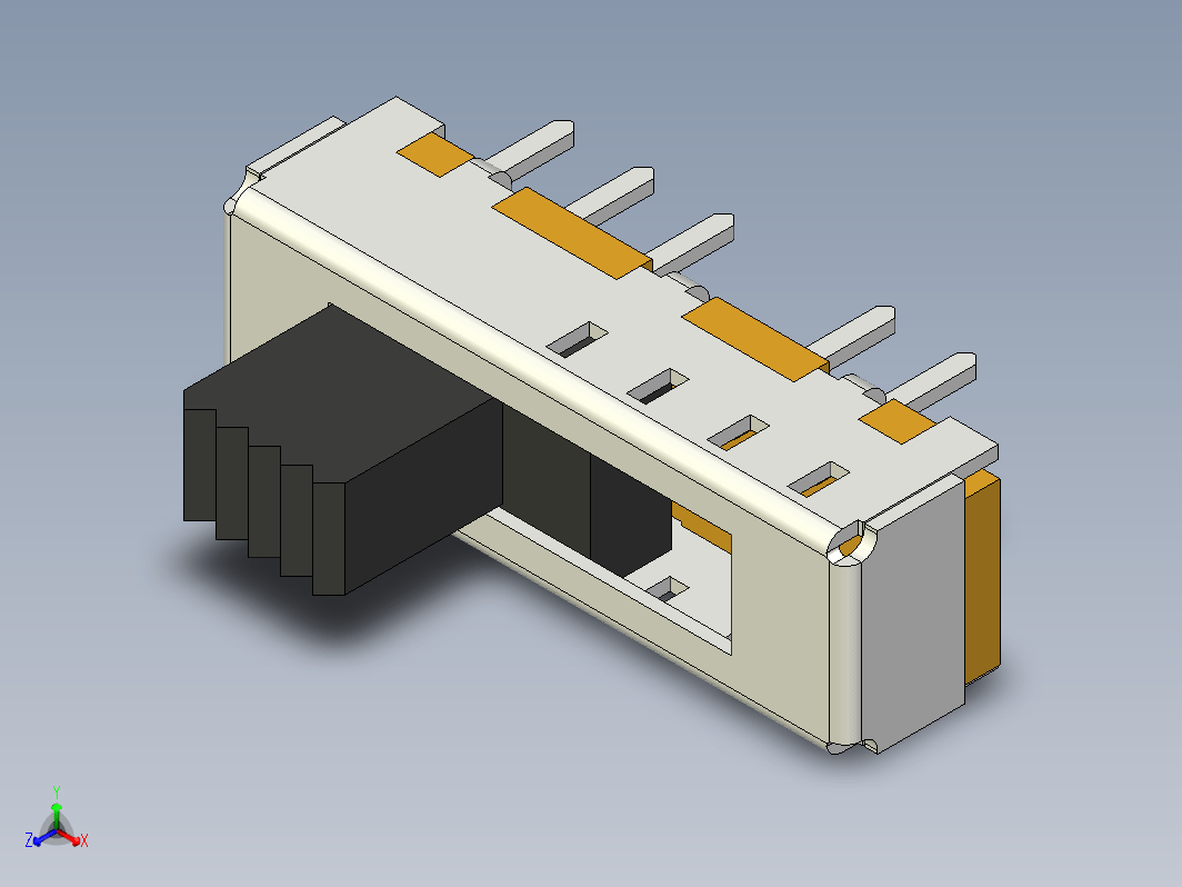 滑动开关 DP4T