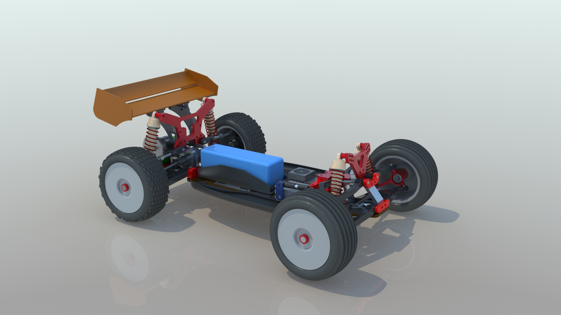 4x2 TT brushless遥控模型车