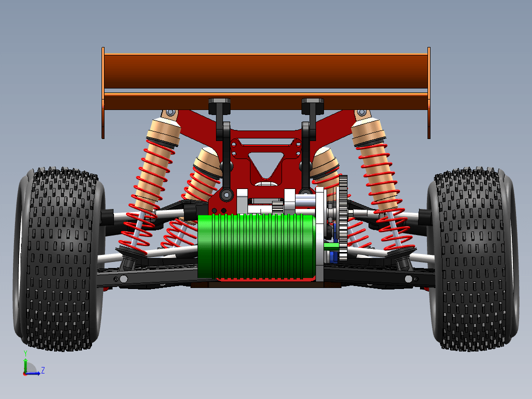 4x2 TT brushless遥控模型车