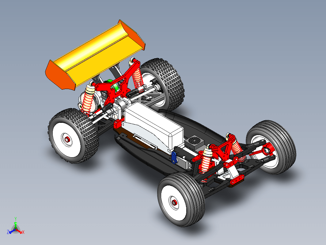 4x2 TT brushless遥控模型车