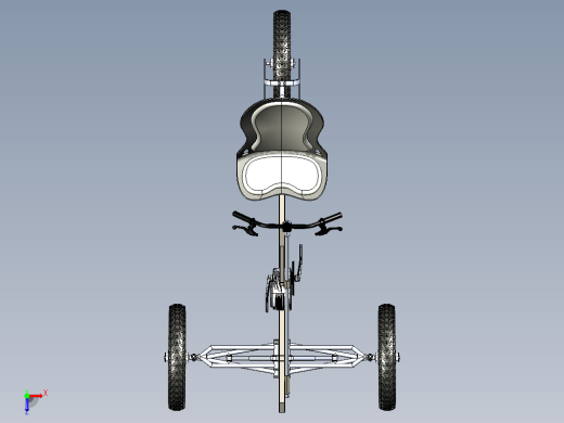 轻型踏板辅助三轮车 Lightweight tricycle缩略图