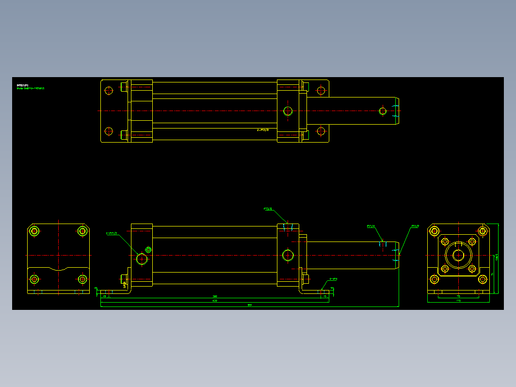 气缸 DHB-110