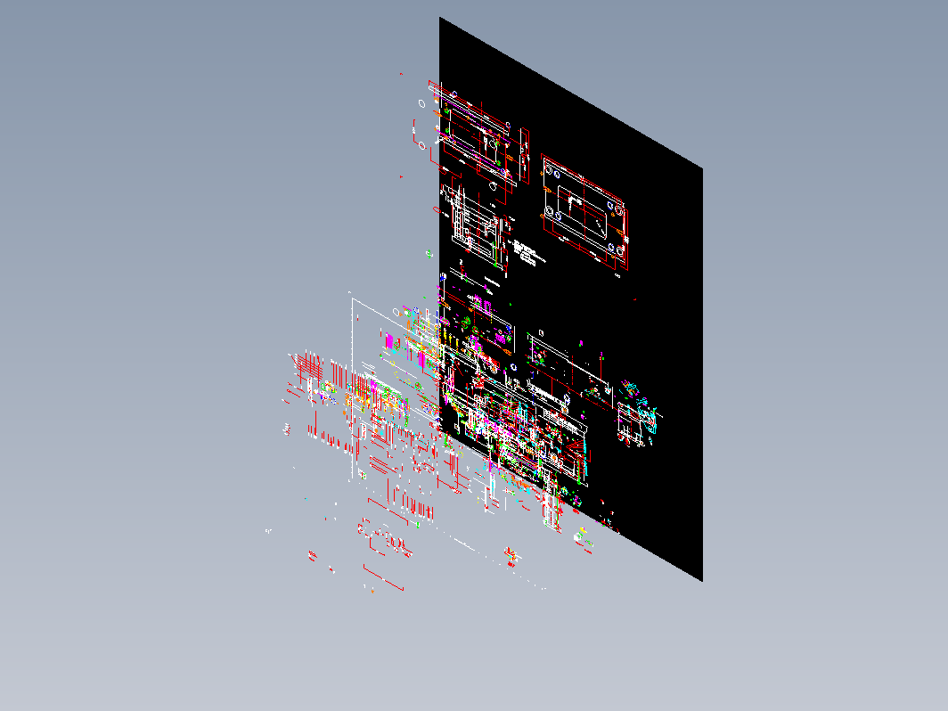 强制复位模具图