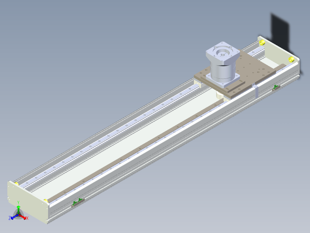 RDM270-1300齿轮齿条模组 负载400kg 大负载模组 RDM270齿轮齿条模组