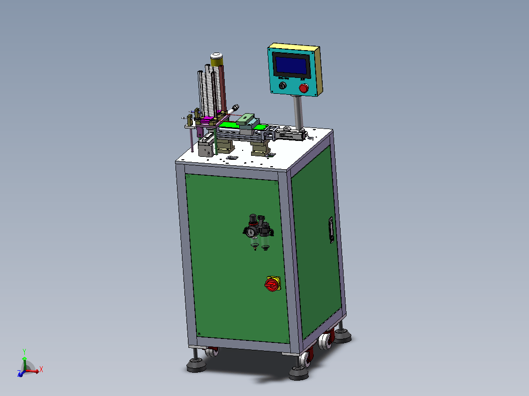 自动插钢针机上料机