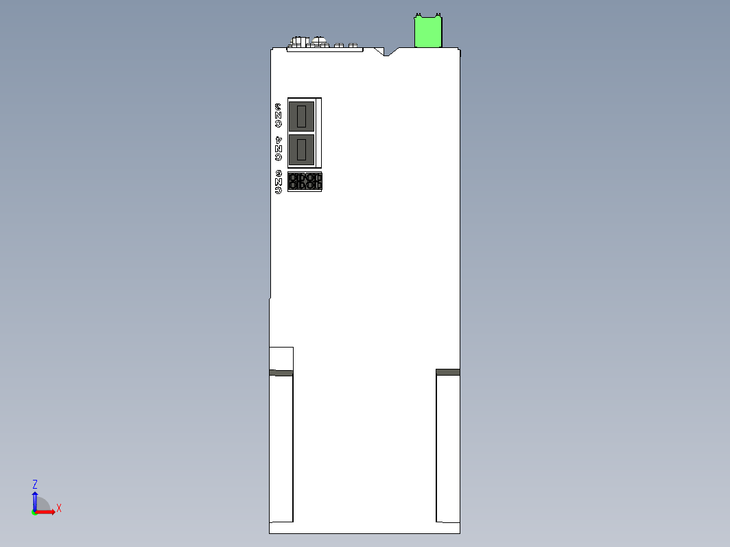 01052228-WXSTEP_B00(整机3D模型) 伺服驱动器