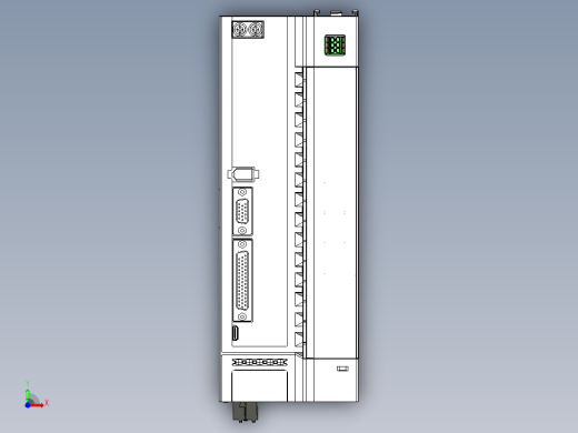 01052228-WXSTEP_B00(整机3D模型) 伺服驱动器缩略图