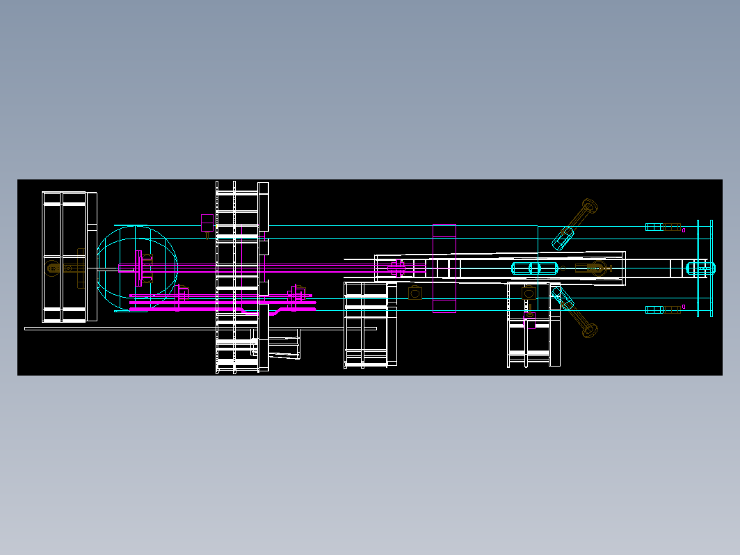 AUTOCAD真空吸尘器塔图纸